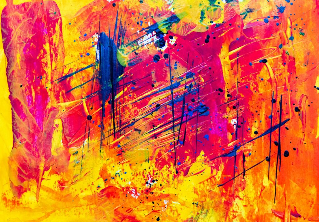 pexels-photo-1789968-1789968 Energetic abstract art with bold colors and dynamic brushstrokes, perfect for modern design.