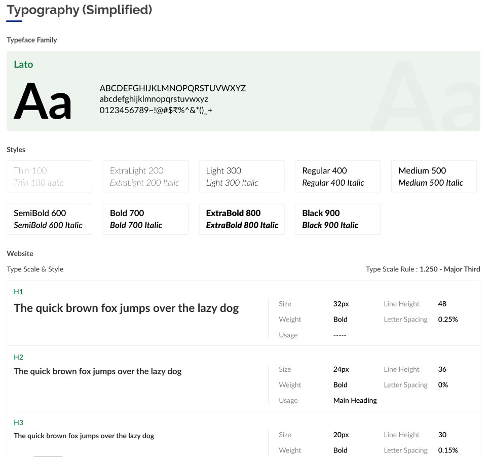 Design System Document